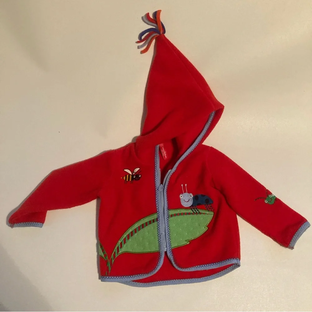 Spring jacket Hanna Andersson Red - Picture 1 of 9
